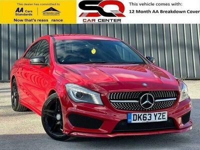 Used Mercedes CLA180 AMG 122 HP (89 kW) 2013 Red Sedan