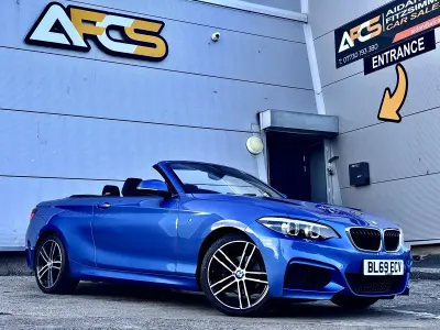 Used BMW 218 M Sport 2019 Blue Cabriolet