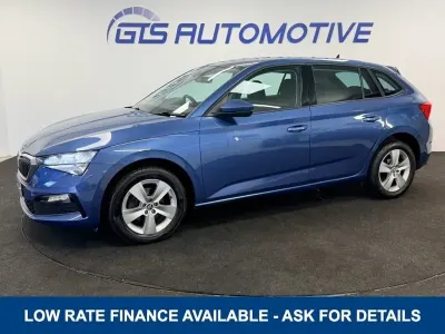 Gebraucht Skoda Scala SE 110 PS (80 kW) 2021 Blau Kleinwagen