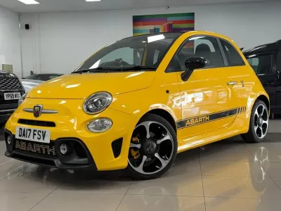 Used Abarth 595 145 HP (106 kW) 2017 Yellow Cabriolet