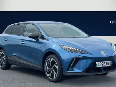 New MG MG4 EV 2026 Piccadilly blue Hatchback