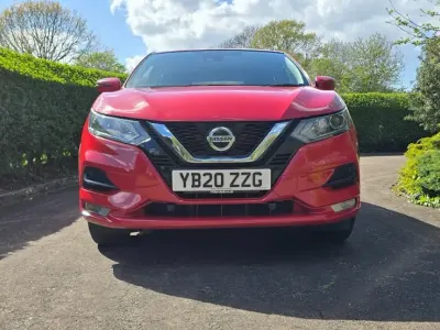 Used Nissan Qashqai Acenta Premium 2020 Red SUV