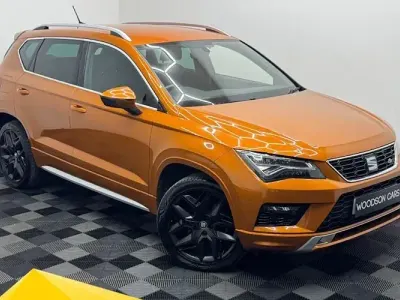 Used Seat Ateca 4Drive 190 HP (139 kW) 2017 Orange SUV