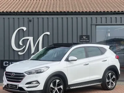 Used Hyundai Tucson Premium SE 141 HP (103 kW) 2018 White SUV
