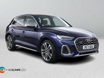 Used Audi SQ5 Comfort 341 HP (250 kW) 2021 Blue SUV