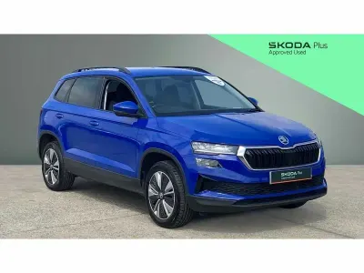 Used Skoda Karoq SE Drive 150 HP (110 kW) 2022 Blue SUV