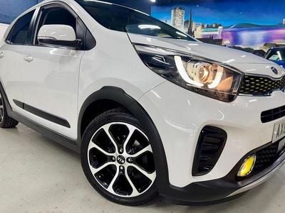 Used Kia Picanto X-Line 84 HP (61 kW) 2019 White Hatchback