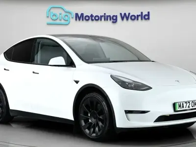 Used Tesla Model Y Long Range AWD 378 kW (514 HP) 2022 White SUV