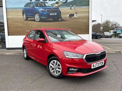 Used Skoda Fabia Comfort 108 HP (79 kW) 2023 Red Hatchback
