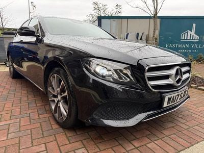 Black Used 2017 Mercedes E350 SE Sedan | £9,495 (Fair price)