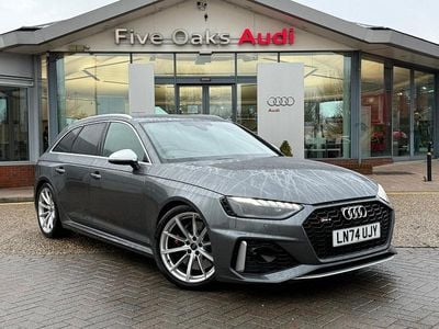 Grey Used 2024 Audi RS4 Black Edition Estate | £62,760 (Good price)