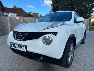 Used Nissan Juke Tekna 2013 White SUV