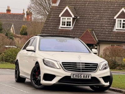 Used Mercedes S63L AMG 2015 White Sedan