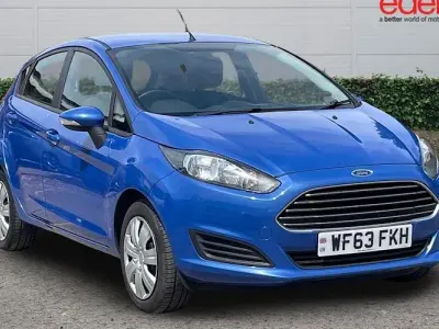 Used Ford Fiesta Style 60 HP (44 kW) 2013 Blue Hatchback