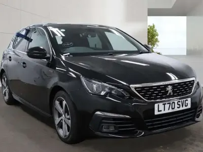 Used Peugeot 308 GT-line 2020 Black Hatchback