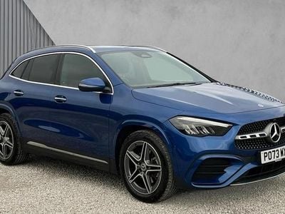 Spectral blue metallic Used 2024 Mercedes GLA200 Executive SUV | £30,280 (Fair price)