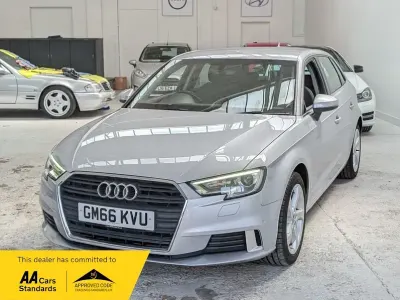 Used Audi A3 Sport 190 HP (139 kW) 2017 Silver Hatchback