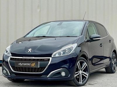 Used Peugeot 208 GT-line 100 HP (73 kW) 2016 Blue Hatchback