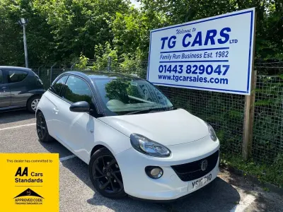 Used Vauxhall Adam 2016 White Hatchback