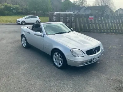 Used Mercedes SLK230 190 HP (139 kW) 1999 Silver Cabriolet