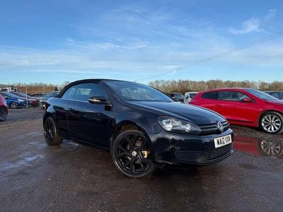 Used VW Golf Cabriolet S 2012 Black Cabriolet
