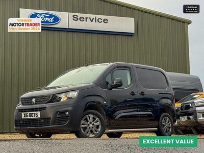 Black Used 2024 Peugeot Partner Premium MPV | £18,994 (Expensive)