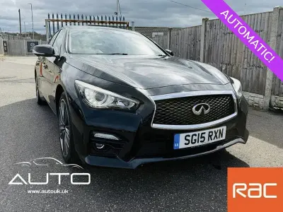 Used Infiniti Q50 Sport Tech 208 HP (152 kW) 2015 Black Sedan