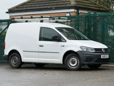 Used VW Caddy Startline 102 HP (75 kW) 2018 White MPV