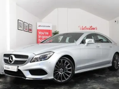 Käytetty Mercedes CLS350 AMG line 2015 Hopea Coupe - kaksiovinen