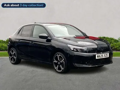 Used Vauxhall Corsa Ultimate 100 HP (73 kW) 2025 Black Hatchback