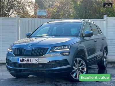 Grey Used 2019 Skoda Karoq SE L SUV | £15,395 (Fair price)