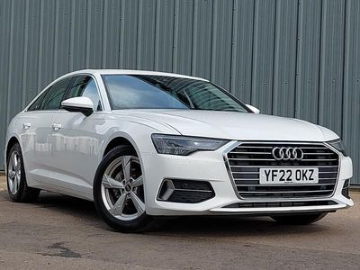 Begagnad Audi A6 Sport 204 HK (150 kW) 2022 Vit Sedan