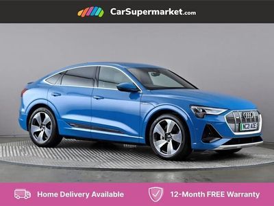 used Audi e-tron Sportback 300kW 55 Quattro 95kWh S Line 5dr Auto