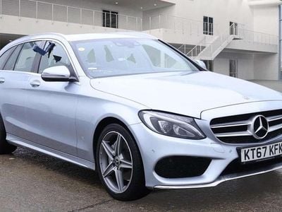 Silver Used 2017 Mercedes C220 AMG line Estate | £12,000 (Fair price)