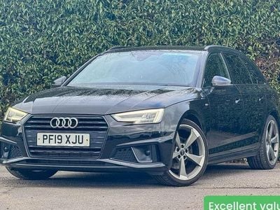 Used Audi A4 Black Edition 150 HP (110 kW) 2019 Black Estate