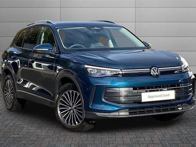 Nightshade blue Used 2025 VW Tiguan Match SUV | £32,250 (Expensive)