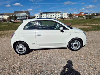 Used Fiat 500 Lounge 69 HP (50 kW) 2011 White Hatchback