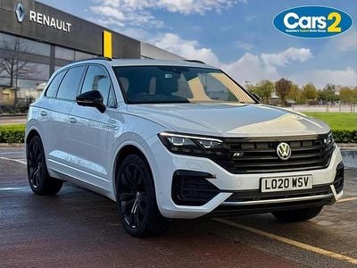 White Used 2020 VW Touareg Black Edition SUV | £31,190 (Fair price)