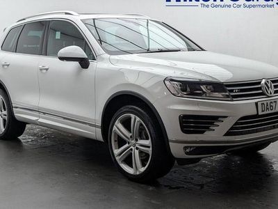 Used VW Touareg R-line Plus 262 HP (192 kW) 2017 White SUV