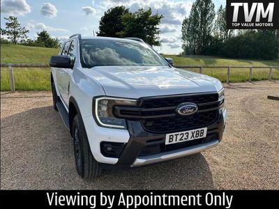 White Used 2023 Ford Ranger Wildtrack Pickup | £29,975 (Fair price)