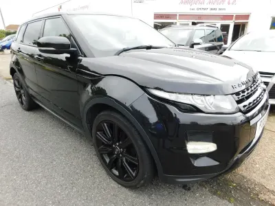Used Land Rover Range Rover evoque Dynamic 190 HP (139 kW) 2013 Black SUV