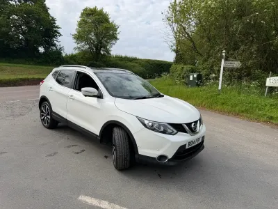 Used Nissan Qashqai Tekna 110 HP (80 kW) 2014 White SUV