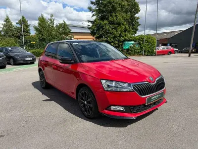 Used Skoda Fabia Colour Edition 2018 Red Hatchback
