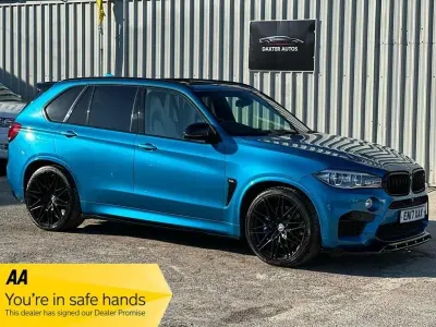 Used BMW X5 M Competition Edition 575 HP (422 kW) 2017 Blue SUV