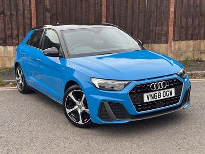 Used Audi A1 Sportback S-Line 2018 Blue Hatchback