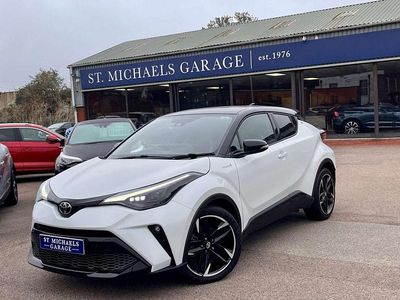 White Used 2022 Toyota C-HR Sport SUV | £23,495 (Fair price)