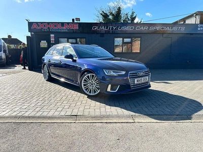 Used Audi A4 S-Line 190 HP (139 kW) 2019 Blue Estate