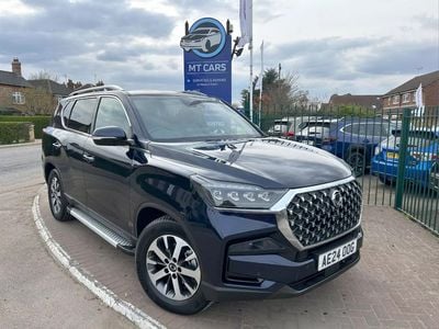 Blue Used 2024 Ssangyong (KGM) Rexton SUV | £37,995 (Expensive)