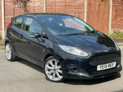 Used Ford Fiesta Zetec 2015 Black Hatchback