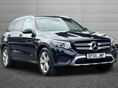 Used Mercedes GLC220 168 HP (123 kW) 2016 Blue SUV